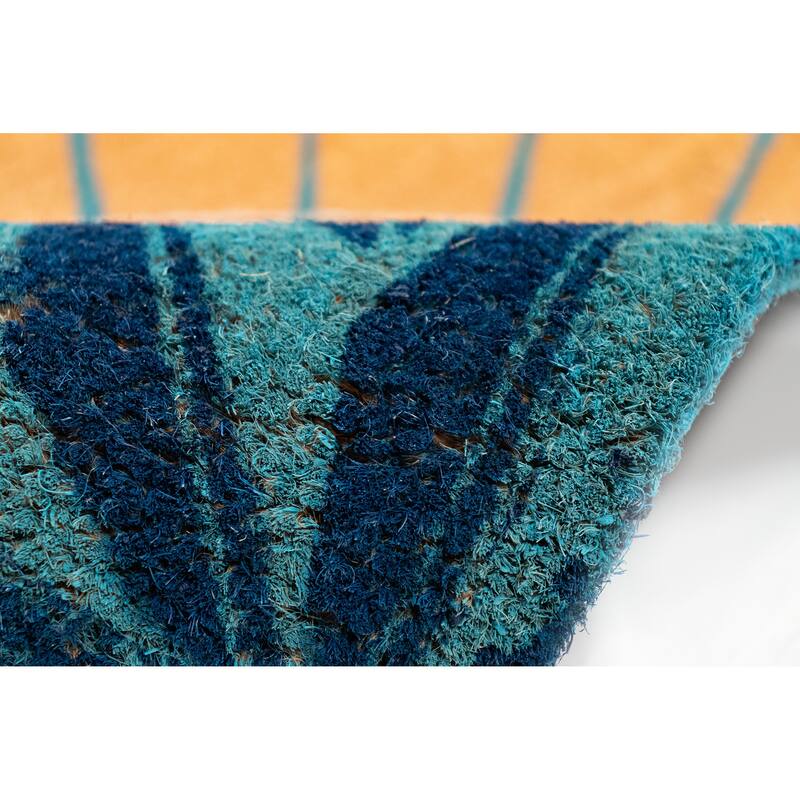 Liora Manne Natura Compass Outdoor Mat Natural 2' x 3'