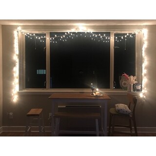 Simple Living 4-piece Galena Modern Farmhouse Counter Height Set