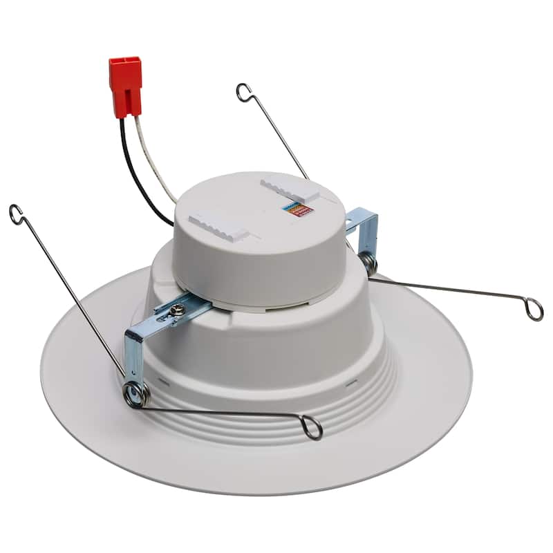 LED Retrofit Downlight 7/10/13 Wattage CCT and Lumens Selectable 120 Volt Round White Finish