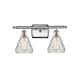 Option Brushed Satin Nickel / Clear Crackle