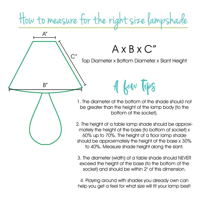 6x19x13 Deep Cone Hardback Lampshade