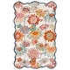 preview thumbnail 5 of 33, SAFAVIEH Handmade Jardin Fadya Country Wool Rug 5' x 8' - Ivory/Rust - Rectangle