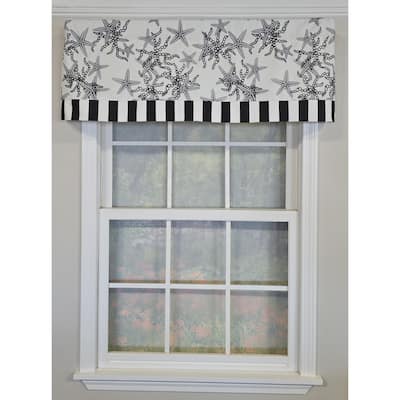 RLF Home Reef Banded Valance
