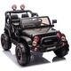 preview thumbnail 7 of 78, 24V Electric Kids Ride-On Vehicle, Parent-Controlled Car with Adjustable Speeds, Pull Rod, Storage & LED Lights
