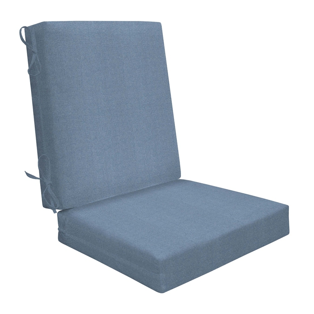 Outdoor Highback Dining Chair Cushion