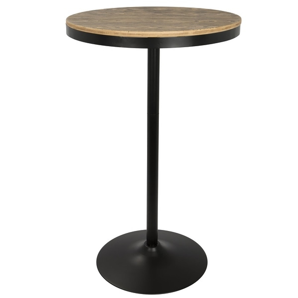 Carbon Loft Goddard Industrial Adjustable Dining/ Bar Table. Opens flyout.