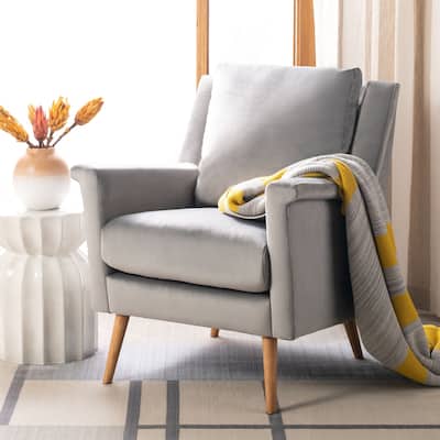 SAFAVIEH Astrid Mid-century Arm Chair - 28.7" x 28.4" x 33.9"