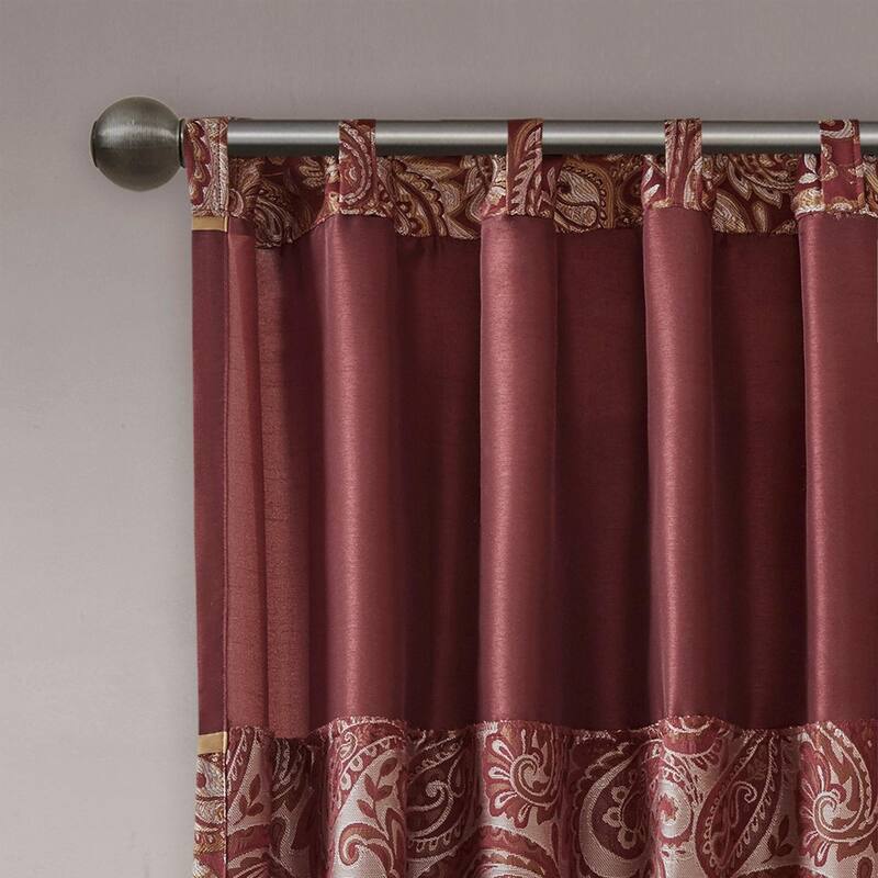 Jacquard Curtain Panel Pair(2 Pcs Window Panels)