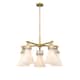 Option Brushed Brass / Matte White