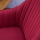 preview thumbnail 49 of 89, Art Leon Classical Swivel Office Accent Chair with Wood Legs