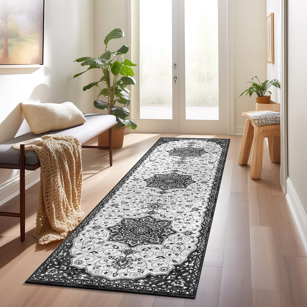 World Rug Gallery Traditional Medallion Area Rug