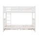 preview thumbnail 7 of 10, Twin-Over-Twin Bunk Bed with Ladders and Two Storage Drawers