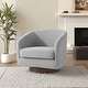 preview thumbnail 7 of 88, 31.1'' W Modern Barrel Swivel Accent Chair