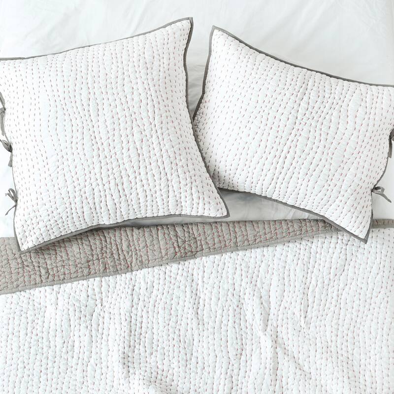 26" x 26" Polly Reversible Cotton Euro Sham - Machine Washable