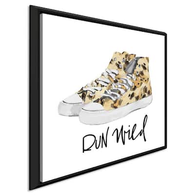 "Run Wild" Print on Floating Canvas