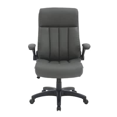 Modern Designs Faux Leather Adjustable Rolling Executive Office Chair