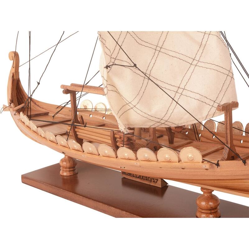Captivating Drakkar Viking Combo: A Model Ship and Legendary Hat - Multi-Color