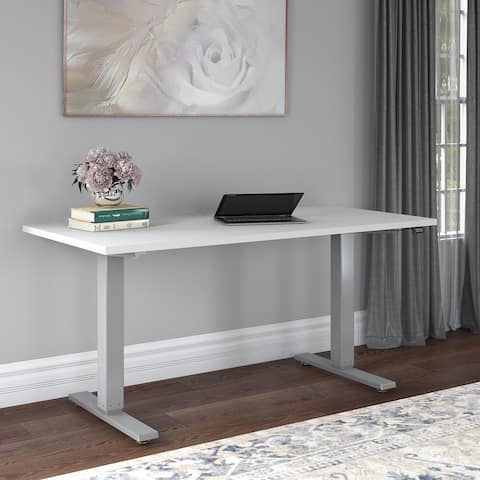 Cabot 60W Electric Height Adjustable Standing Desk by Bush Furniture
