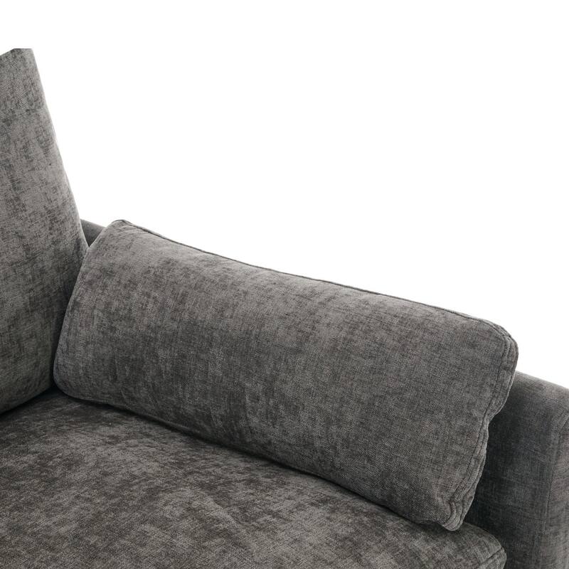 89" Oversized Chenille Cloud Comfy 3-seater Sofa