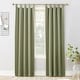 preview thumbnail 29 of 68, Sun Zero Hayden Energy Saving Blackout Tab Top Curtain Panel, Single Panel 40x63 - Sage