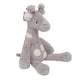preview thumbnail 3 of 3, Lambs & Ivy Linen Safari Gray Giraffe Stuffed Animal Toy - Stretch
