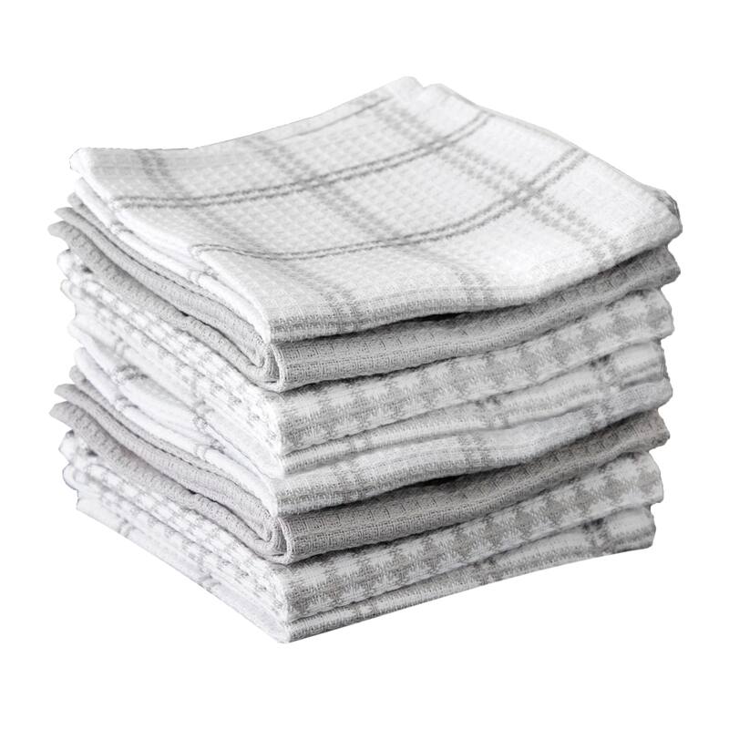 T-fal Flat Waffle Dish Cloth, (Set of 8)