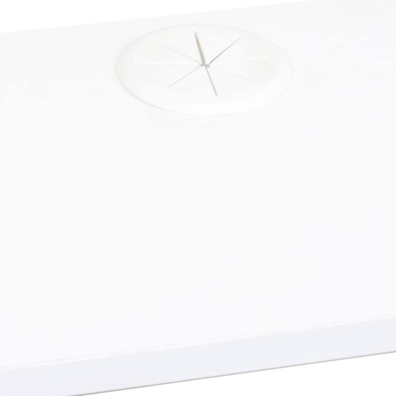 GDF Studio - Kate Modern 65.35" Wide Floating Wall-Mounted TV Stand with LED Lights and Charging Station