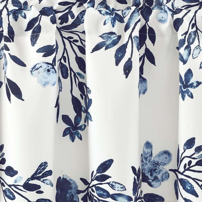 Lush Decor Tanisha Room Darkening Window Curtain Valance - 18" x 52"