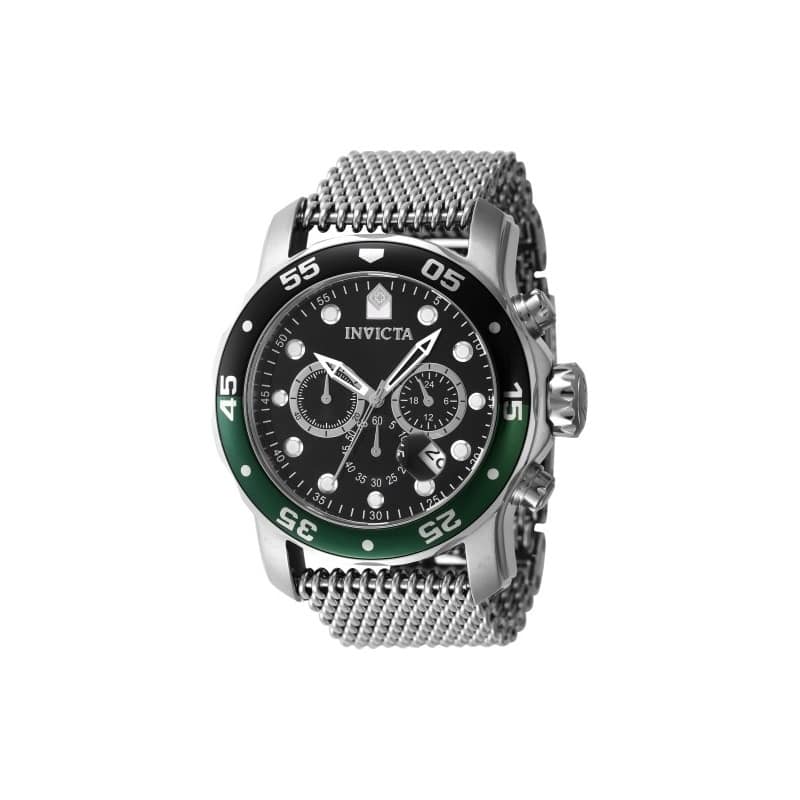 Invicta Men's 47631 Pro Diver Quartz Chronograph Black Dial Watch