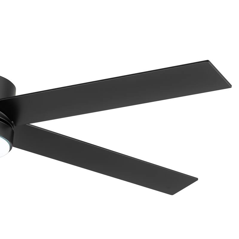 56 Inch 5-Blade Integrated Ceiling Fan with LED Light and Remote