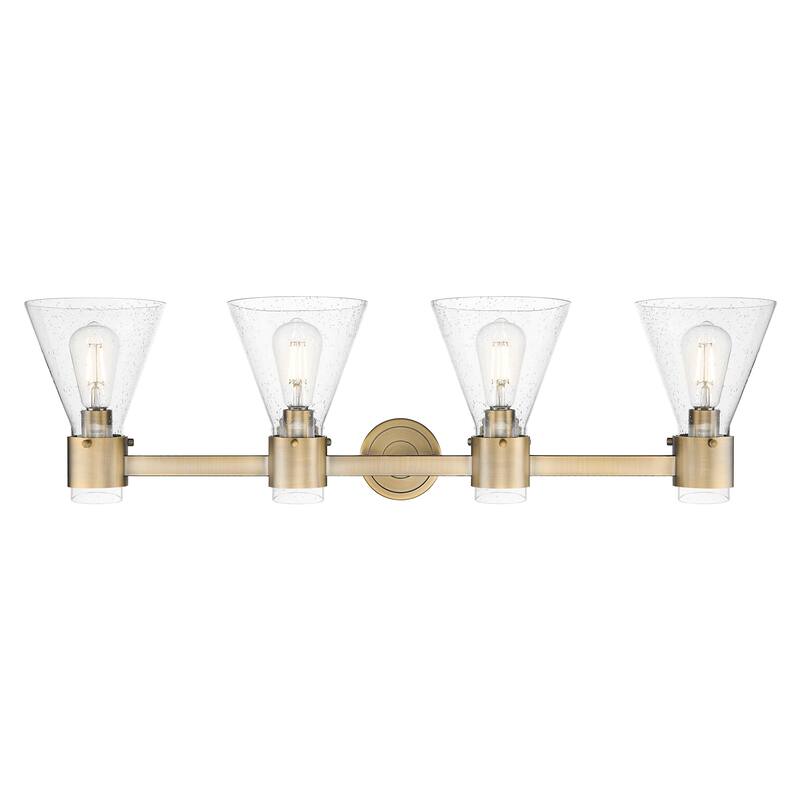 Innovations Lighting 464-4W-G464C-7SDY Lawton Cone 4 Light 34" Wide