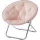 preview thumbnail 10 of 29, Urban Lifestyle Saucer Chair blush