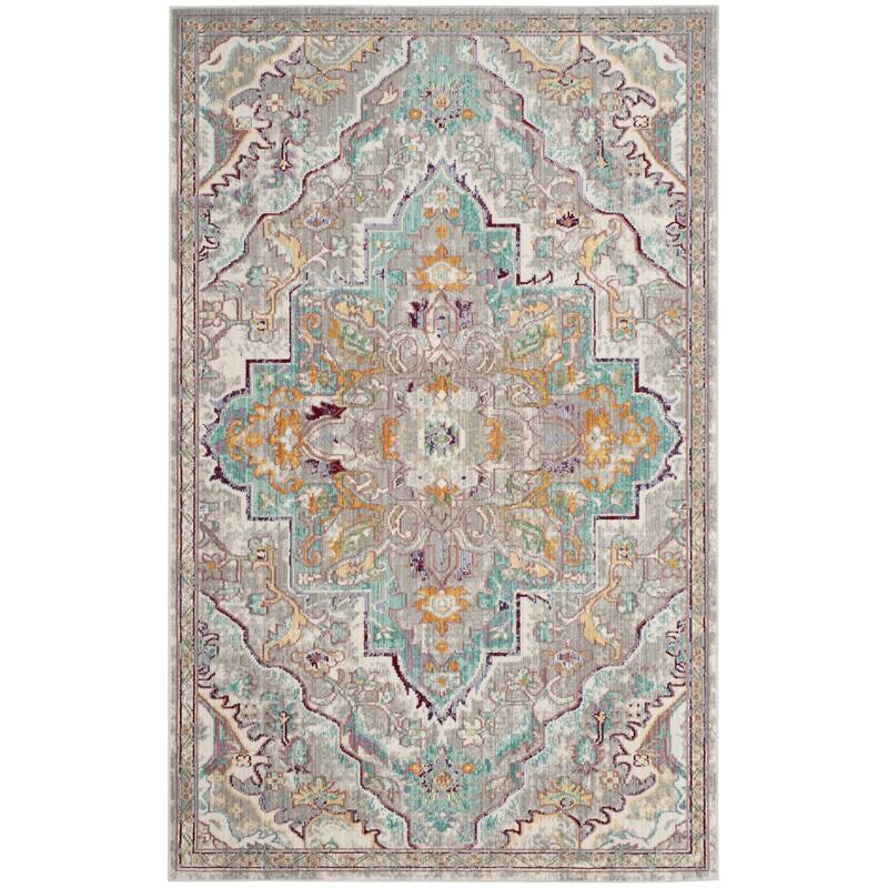 SAFAVIEH Mystique Adila Oriental Polyester Rug