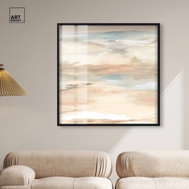 Roseate Skyfall I Shadowbox by Art Remedy