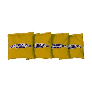 San Francisco State Gators Yellow Cornhole Bags