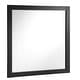 preview thumbnail 9 of 24, Design House Transitional Shorewood 30-Inch Wall Mounted Mirror