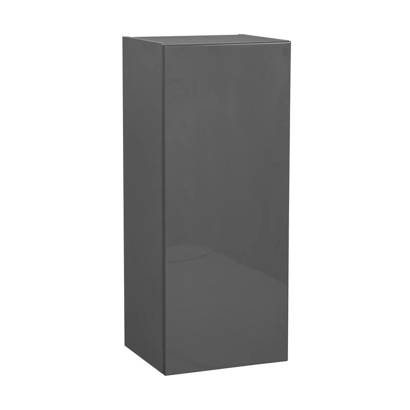 18" x 36" Wall Cabinet-Single Door-Grey - 18 x 36 x 12 - Grey