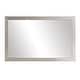 preview thumbnail 2 of 46, Meade Silver Framed Wall Mirror