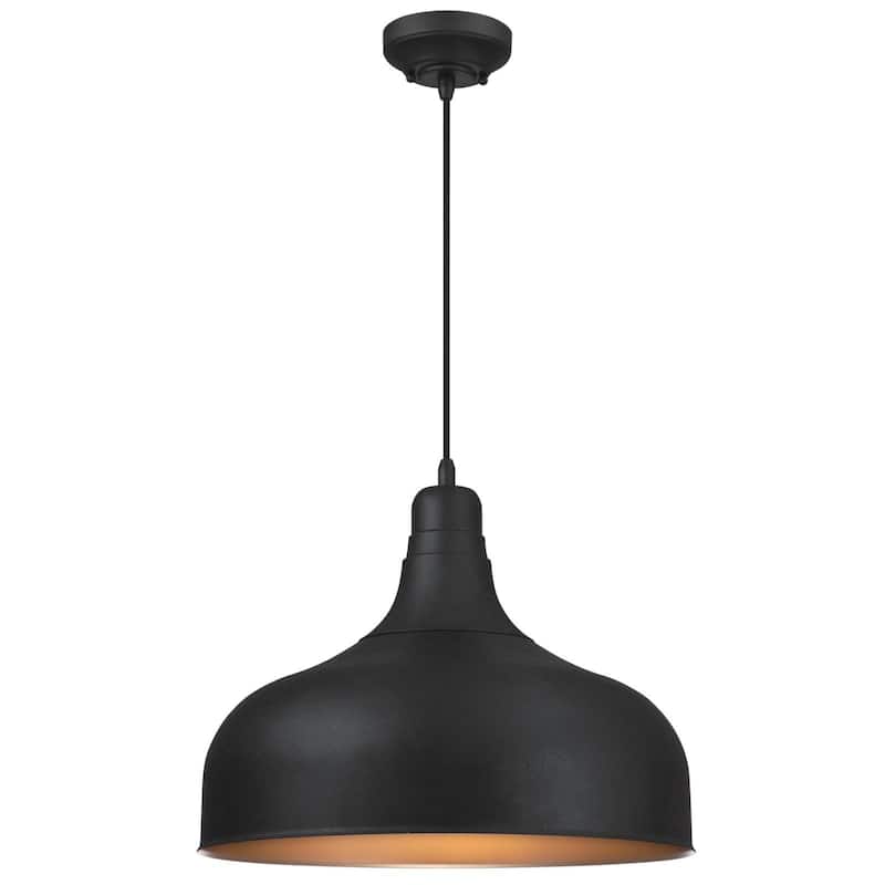 Westinghouse Lighting Morton One-Light Indoor Pendant - 1-Light - Textured Iron