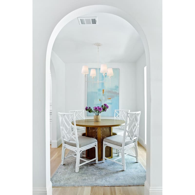 Crystorama Lighting Group 534 Broche 4 Light 28" Wide Chandelier with