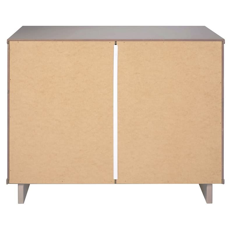 Manhattan Comfort Granville 38.18" Modern Standard 3 Drawer Dresser