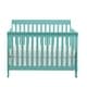 preview thumbnail 1 of 6, Riley 4-in-1 Convertible Crib Turquoise Turquoise