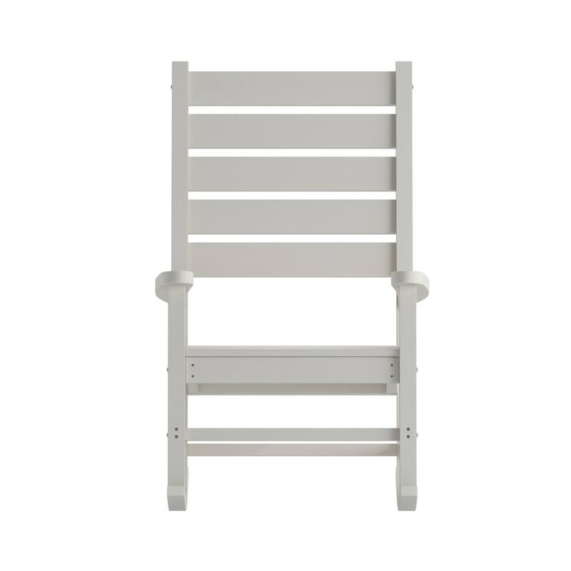 Classic Outdoor All-Weather HDPE Rocking Chair