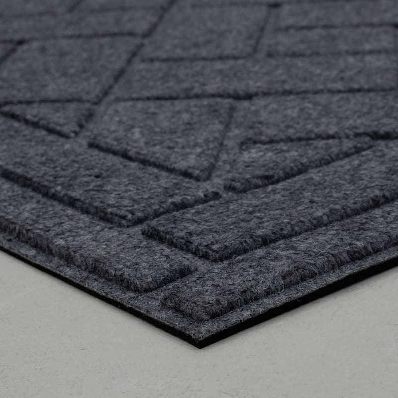 Mohawk Home Diagonal Pavers Arched 3' X 5' Door Mat