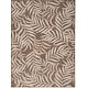 preview thumbnail 59 of 72, Nourison Garden Oasis Indoor/Outdoor Nature Area Rug 4'x6' - Mocha