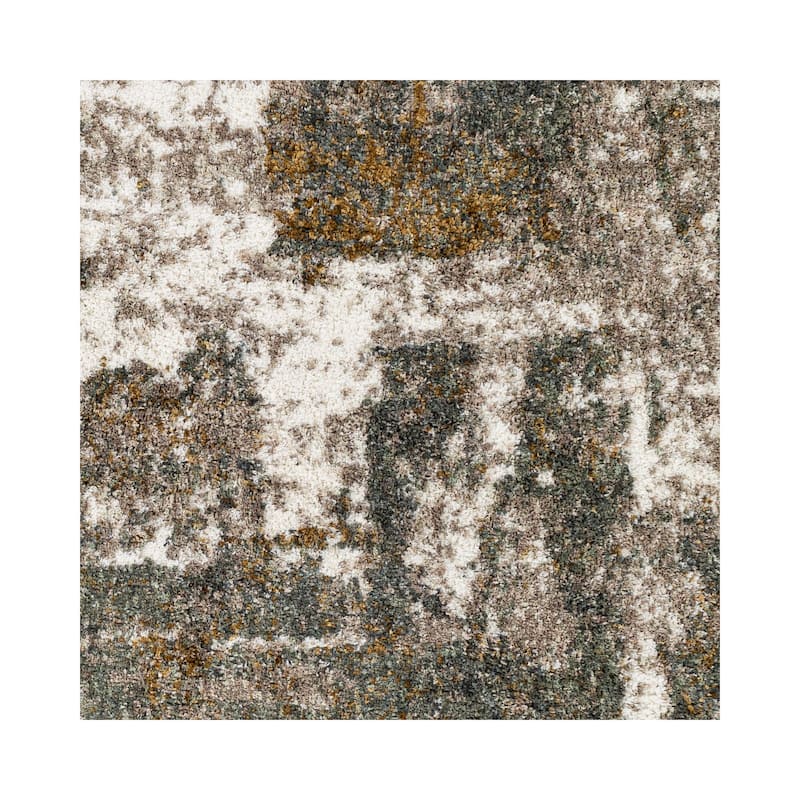 Artistic Weavers Alfie Abstract Colorblock Modern Shag Area Rug