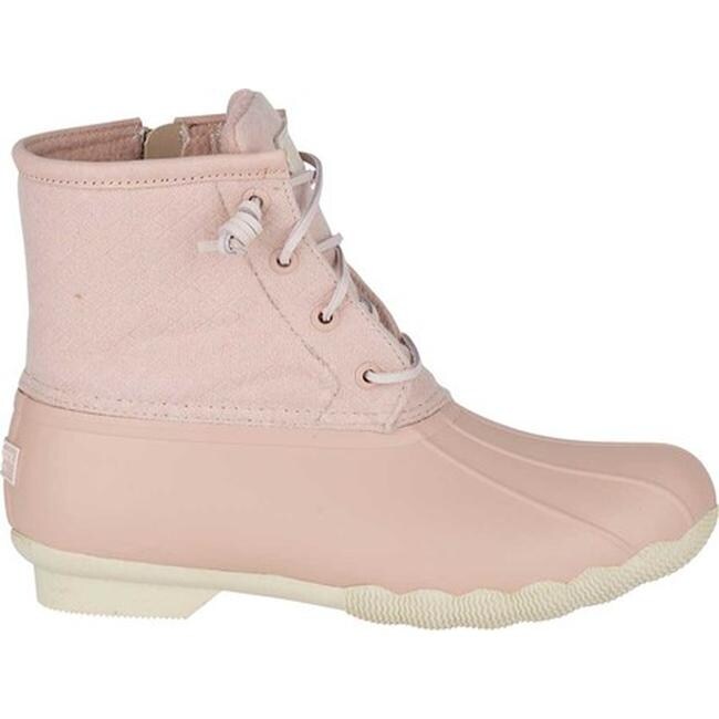 rose dust sperry duck boots