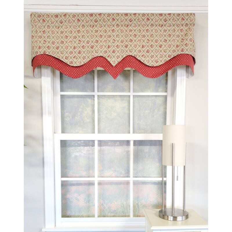 RLF Home Cherry Vine D-Regal Valance