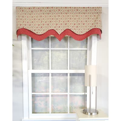 RLF Home Cherry Vine D-Regal Valance
