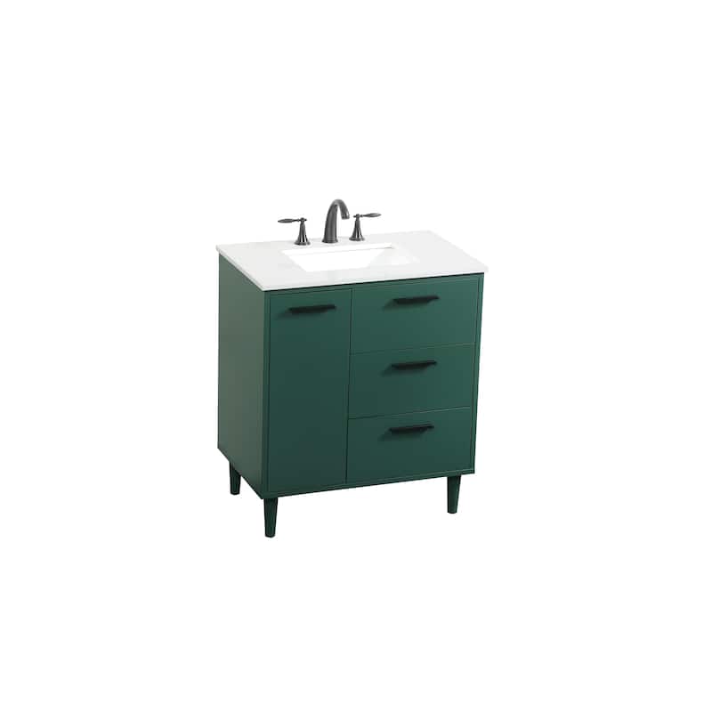 Space 24 - 30 Inch Single Bathroom Vanity